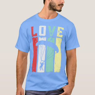 Hou van skydiven t-shirt