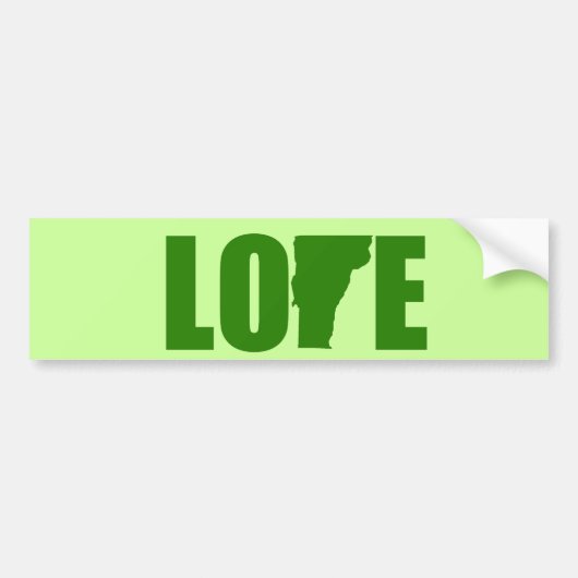 Hou van Vermont Bumpersticker (Voorkant)
