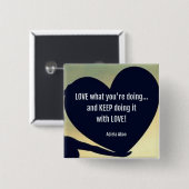 HOU VAN wat je doet Button - Adiela Akoo (Voorkant /achterkant)