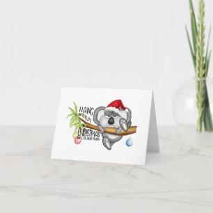 Hou vol, de kerst is snel voorbij kaart