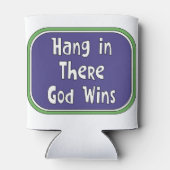 Hou vol - God wint Blikjeskoeler (Achterkant)