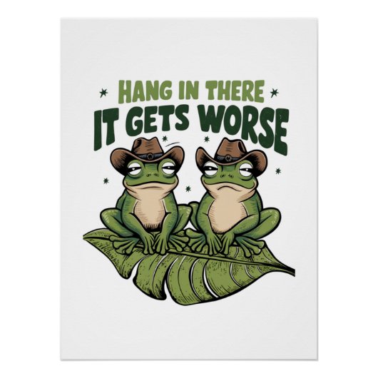 Hou vol, het wordt nog erger perfect poster (Voorkant)
