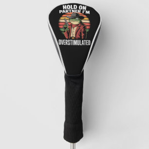 Hou Vol Partner Ik Ben Overprikkeld Cowboy Kikker  Golfheadcover