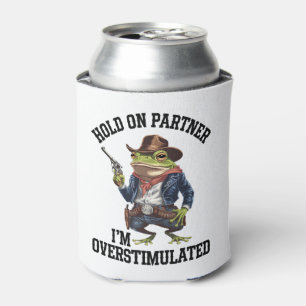 Hou Vol Partner Ik Ben Overstuur Cowboy Kikker Blikjeskoeler