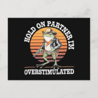 Hou Vol Partner Ik Ben Overstuur Cowboy Kikker