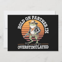 Hou Vol Partner Ik Ben Overstuurde Cowboy Kikker