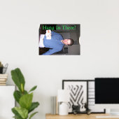 Hou vol. poster (Thuiskantoor)