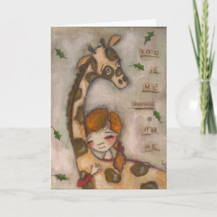 Houd aan - Wenskaart Bedankkaart