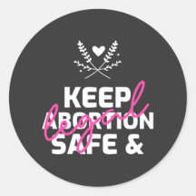 Houd abortus veilig en legaal