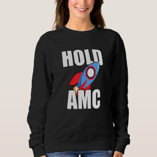 Houd AMC Stock Apes naar de maan Short Squeeze Trui