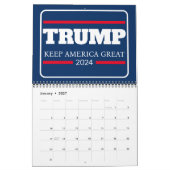 Houd Amerika groot 2024 stemming Kalender (Jan 2027)