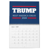 Houd Amerika groot 2024 stemming Kalender (Mar 2027)