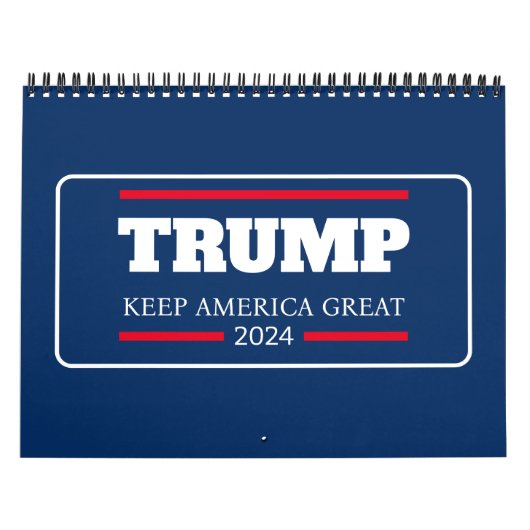 Houd Amerika groot 2024 stemming Kalender (Hoes)