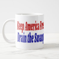 Houd Amerika vrij Draai het moerasblauwe moeras