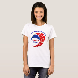 Houd Amerika weer geweldig Trump 2020 Amerikaanse  T-shirt