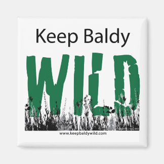 Houd baldy wild magneet