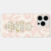 HOUD BEREKENING EN Tekst OP verandering blauwgroen Case-Mate iPhone Case (Achterkant (horizontaal))