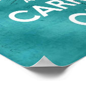 Houd Calm Alice Poster (Hoek)