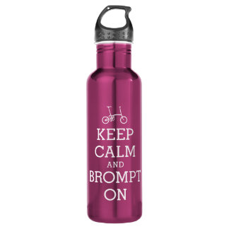 Houd Calm Brompton fietsen Waterfles