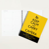Houd Calm en draag een Planner van de Camera (Display)