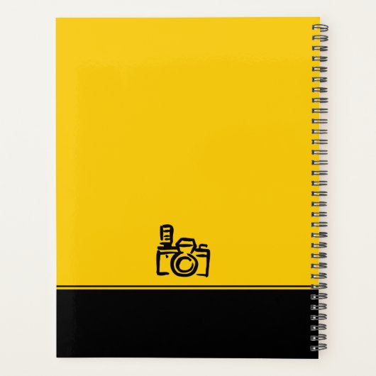 Houd Calm en draag een Planner van de Camera (Achterkant)