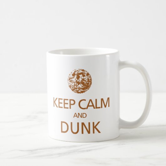 Houd Calm en Dunk Mok (Rechts)
