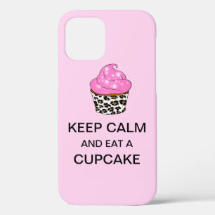 HOUD CALM EN EET EEN CUPCAKE iPhone 12 PRO HOESJE