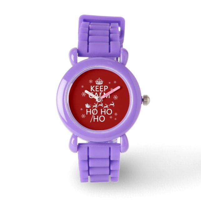 Houd Calm en Ho Ho Ho Horloge (Voorkant)
