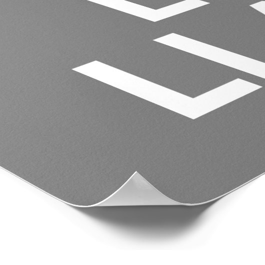 Houd Calm en Love Llamas afdrukken of poster (Hoek)