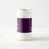 Houd Calm 'en' Proofread (en) (in elke kleur) Bierpul (Center)