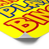 Houd Calm en Spel Bingo Poster (Hoek)