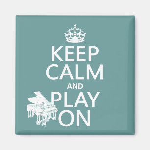 Houd Calm en Spel op (Piano) (om het even welke ac Magneet