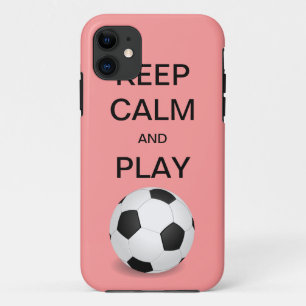 HOUD CALM EN SPEL SOCCER CaseMate iPhone 5 Hoesje