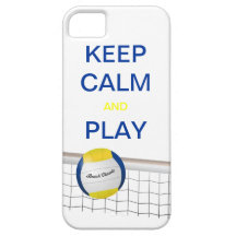 HOUD CALM EN SPEL VOLLEYBALL iPhone 5 Hoesje