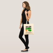 Houd Calm EXCELlent SPREADSHEET NINJA Tote Bag (Voorkant (model))