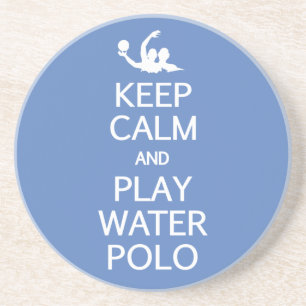 Houd Calm & Play Water Polo op maat onderzetter