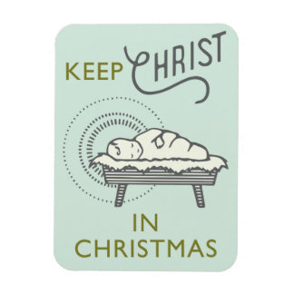 Houd Christus in de Magneet van de Kerstmisauto