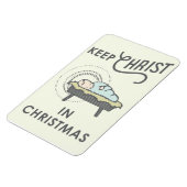 Houd Christus in de Magneet van de Kerstmisauto (Linkerzijde)