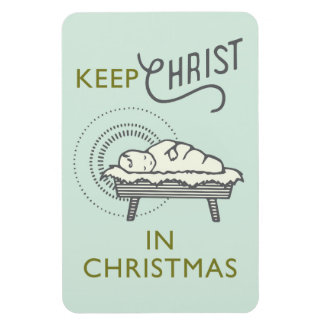 Houd Christus in de Magneet van de Kerstmisauto