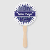 Houd Cool Bunco-spelers Lucky Dice Handwaaier (Achterkant)