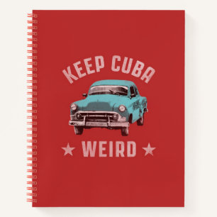 houd Cuba bizar Notitieboek