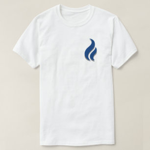 Houd de Blauwe Vlam verlicht T-shirt