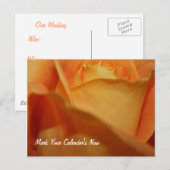 Houd De Datum Ansichtkaart Aankondigingskaart (Voorkant / Achterkant)