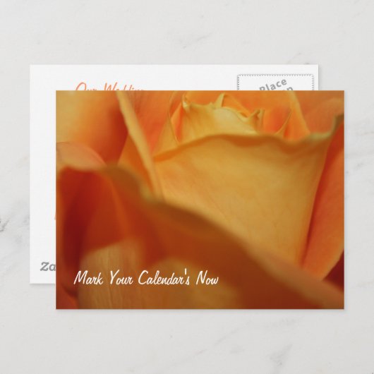 Houd De Datum Postkaart Aankondigingskaart (Voorkant / Achterkant)