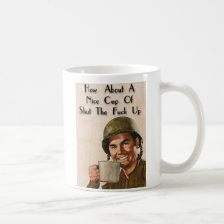 Houd de F omhoog Koffiemok
