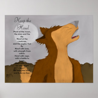 Houd de Howl - poster