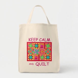 Houd de Kant van het Meerlokflard van het Blok Cal Tote Bag