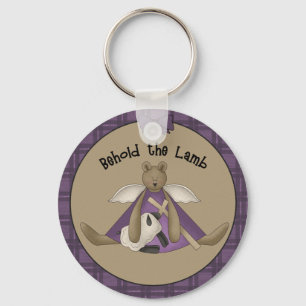 Houd de Lamb-Sleutelhanger vast Sleutelhanger