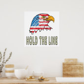 Houd de lijn poster (Keuken)