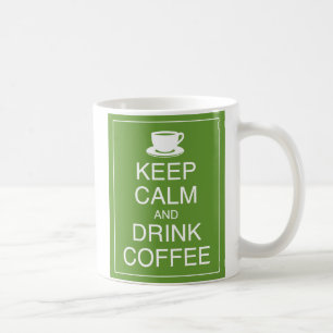 Houd de Mok van de Kalme en Koffie van de Drink